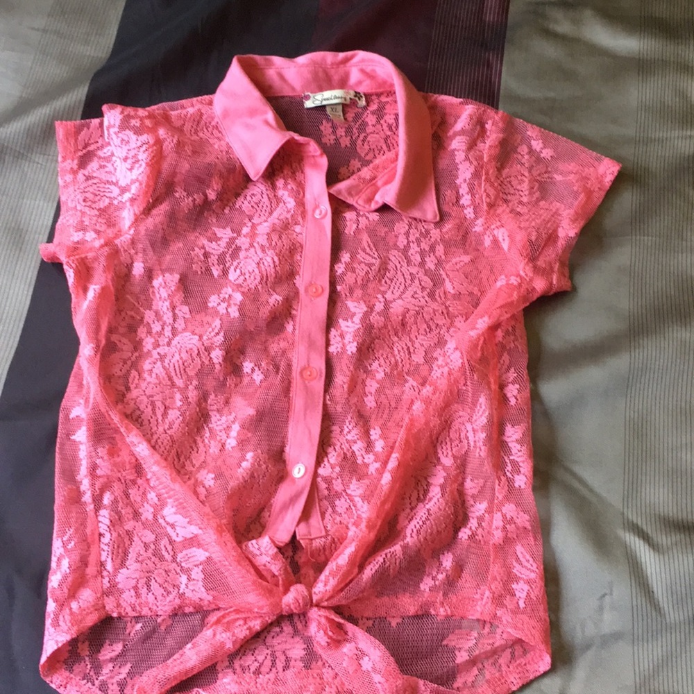 Speechless lace shirt